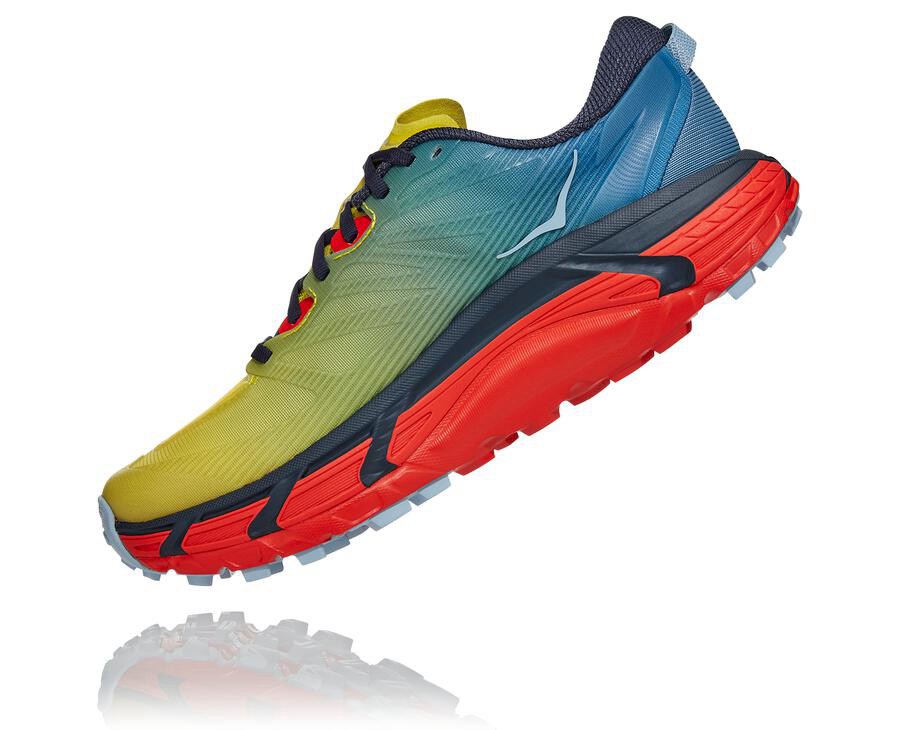 Hoka One One トレイルシューズ メンズ 青 - Mafate Speed 3 - NV6307549